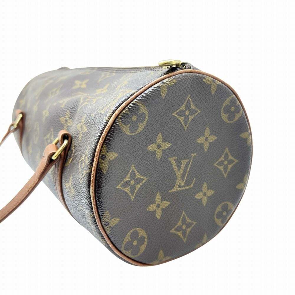 LOUIS VUITTON Brown Monogram Papillon Boston Bag - Picture 5 of 9